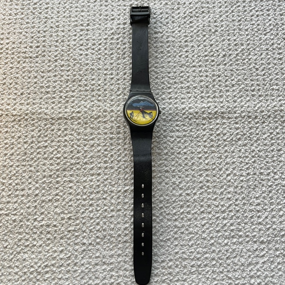 Swatch LB102 Frozen Dreams Watch 1988 Standard Ladies Collection